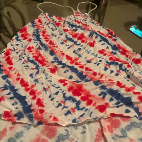 No Boundaries red white & blue tank - Picture 1 of 3